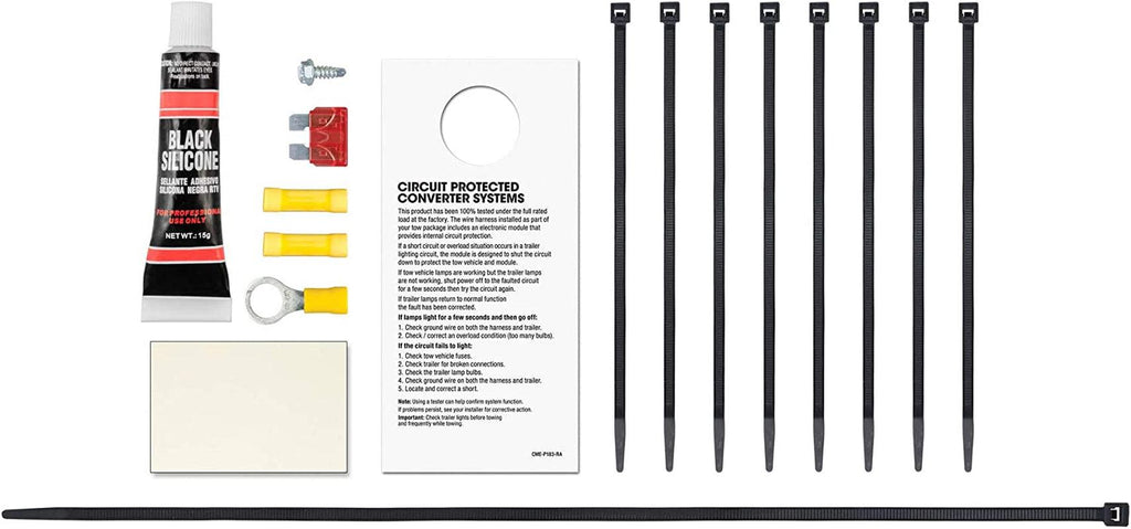 CURT 56243 Vehicle-Side Custom 4-Pin Trailer Wiring Harness, Fits Select Subaru Crosstrek, XV Hybrid , Black
