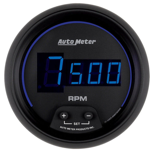 3-3/8 in. IN-DASH TACHOMETER 0-10000 RPM COBALT DIGITAL - greatparts