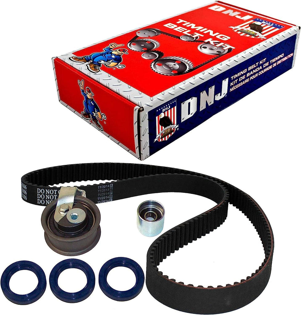 DNJ TBK800D Timing Belt Kit/For 2001-2006 / Audi, Volkswagen / A4, A4 Quattro, Passat / 1.8L / DOHC / L4 / 20V / 1781Cc / AMB, AWM