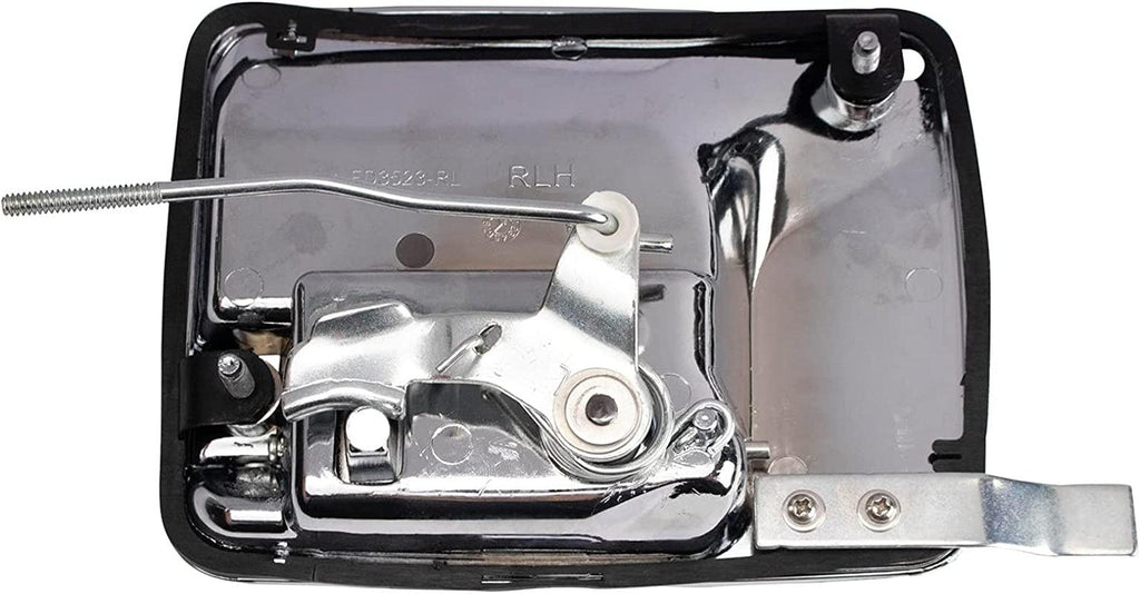 2 Piece Rear Metal Exterior Door Handle Kit LH & RH Set Chrome for Ford Super Duty