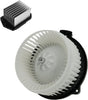 A/C AC Heater Blower Motor W/Fan Cage & Resistor Kit Compatible with Civic CR-V Element