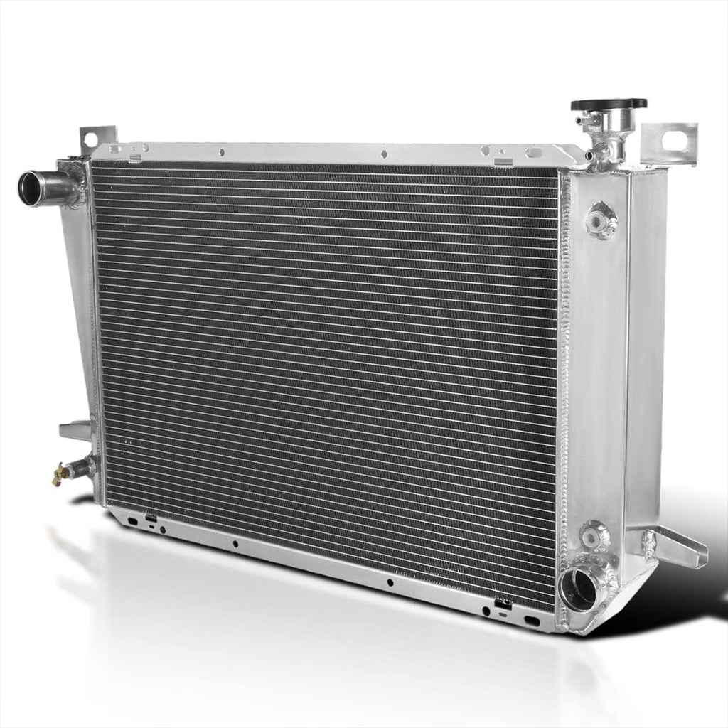 3 Row Core Aluminum Cooling Racing Radiator Compatible with Ford F150 F250 F350 Bronco 1985-1996
