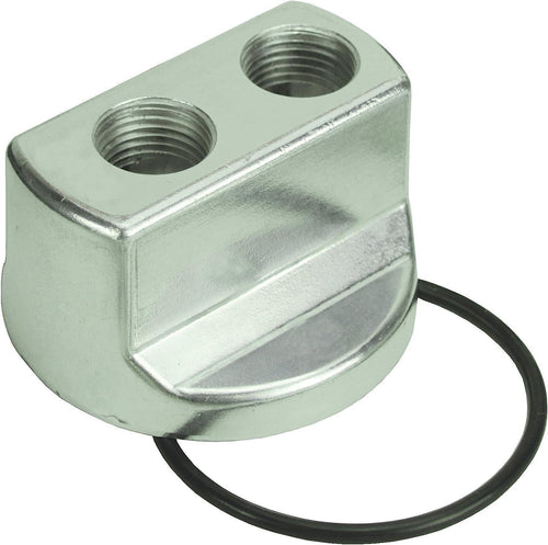 15724 Engine Spin-On Adapter, Silver