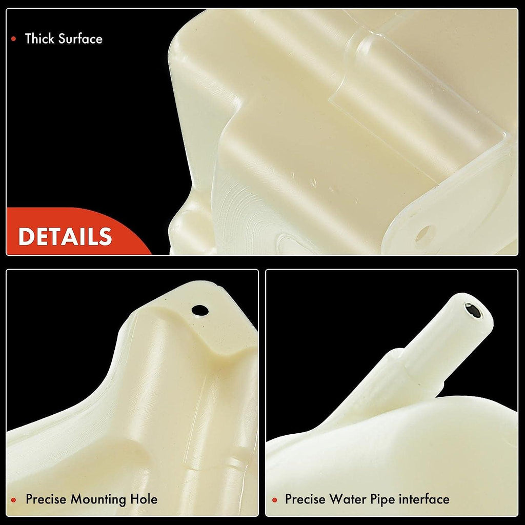 A-Premium Engine Coolant Overflow Recovery Reservoir Tank [With Cap] Compatible with Chevy Silverado 2500, Tahoe 1995-2000, Blazer 1992-1994 & GMC Yukon 1992-2000 & Cadillac Escalade, Replace 15650373