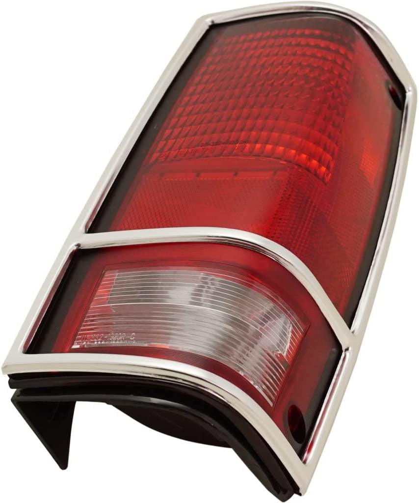 For Chevy Blazer/Gmc Jimmy 1983-1994 Tail Light Assembly Unit Passenger Side W/Bright Trim GM2801123 | 917920