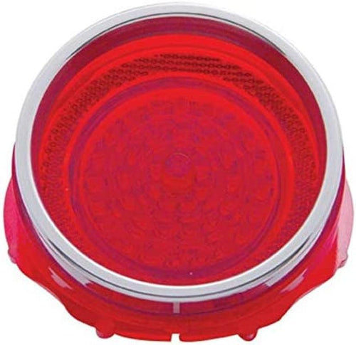 1965 Chevy Impala 40 LED Red Stop Turn Tail Lights - Fits Existing Housing