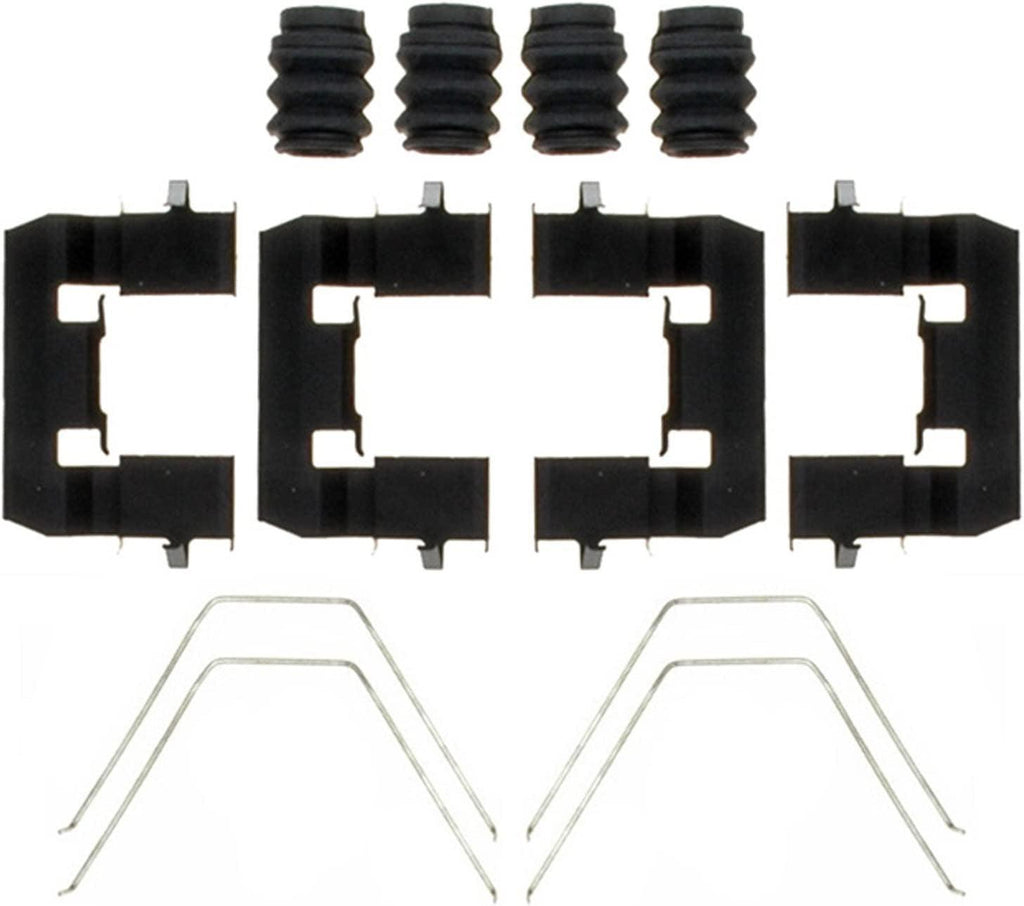 Gold 18K2103X Front Disc Brake Caliper Hardware Kit with Clips, Springs, and Seals