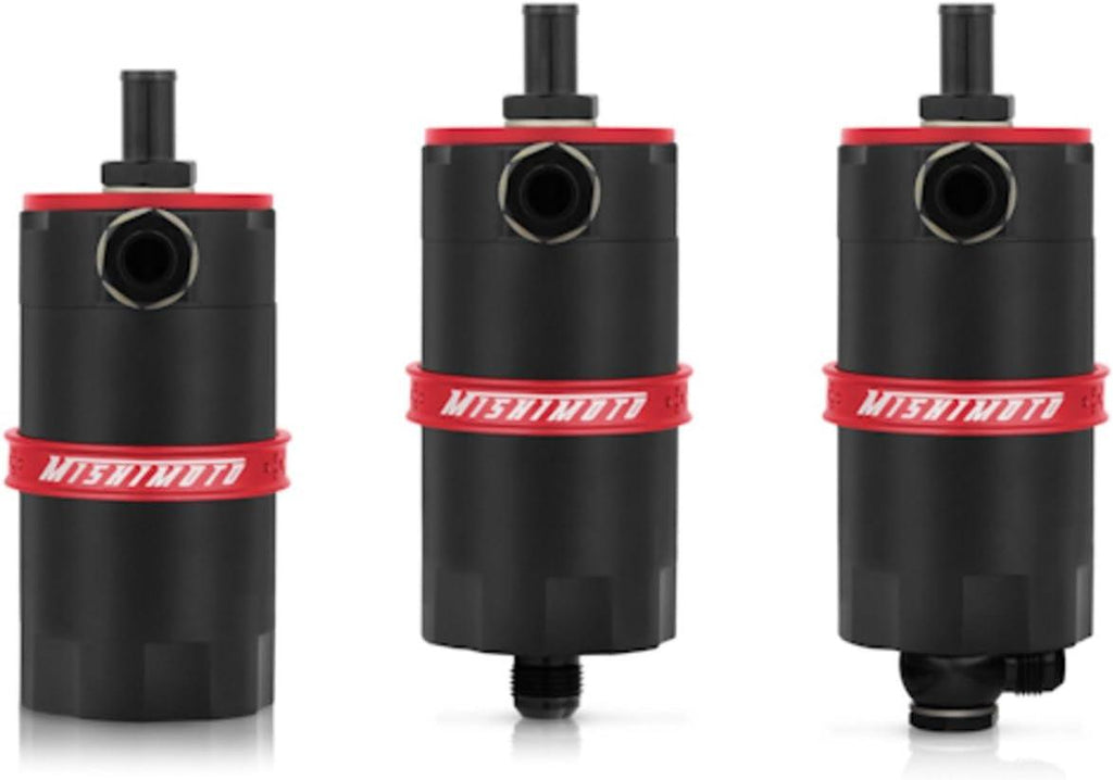 Baffled Oil Catch Can, Red