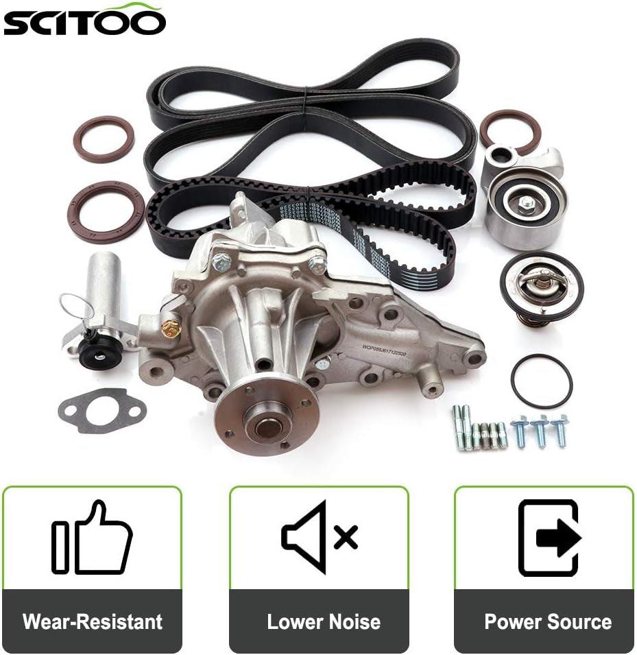 13568-49036 13505-46041 13540-46030 90916-02412 90311-400 90311-46001 16100-49876-83 90916-03093 16325-610 Engine Timing Belt Kit Fits for 98-05 for Lexus GS300 01-05 for Lexus IS300