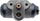 Professional 18E385 Rear Drum Brake Wheel Cylinder