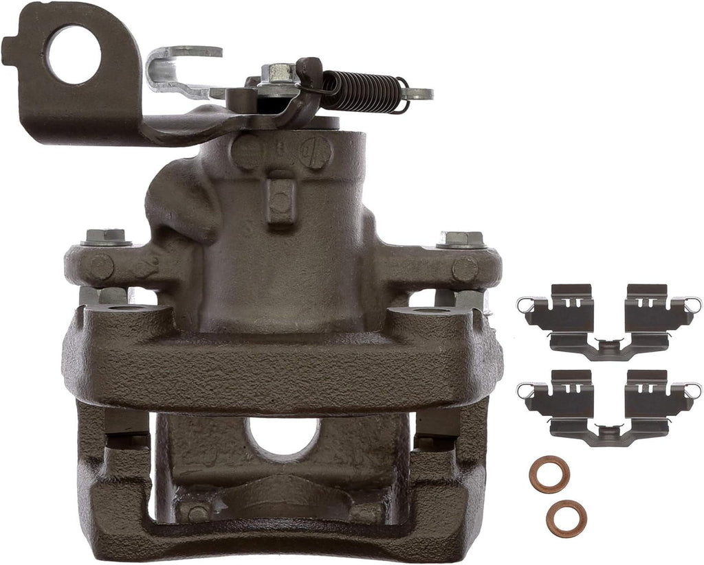 Acdelco Gold 18FR12311 Rear Passenger Side Disc Brake Caliper Assembly (Friction Ready Non-Coated), Remanufactured