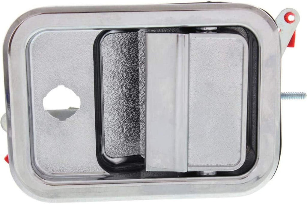 for Freightliner Classic Exterior Door Handle Front, Passenger Side Chrome (2001-2009) | with Key Hole| Trim: Base/120