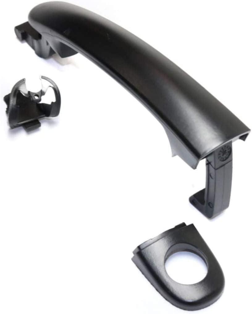 Compatible with Volkswagen Jetta 2011-2018 Exterior Door Handle Driver Side Front, Primed | with Key Hole | Trim:All Submodels