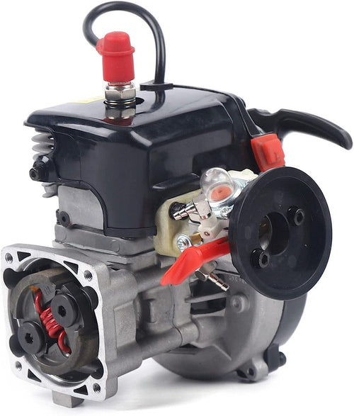 32Cc Gas Engine 2-Stroke Gasoline Engine,Air-Cooled 4-Bolt Motor,Engine with Boost Fits HPI Baja 5B 5T King Motor Black