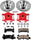 (KC1485) 1-Click Performance Brake Kit with Calipers