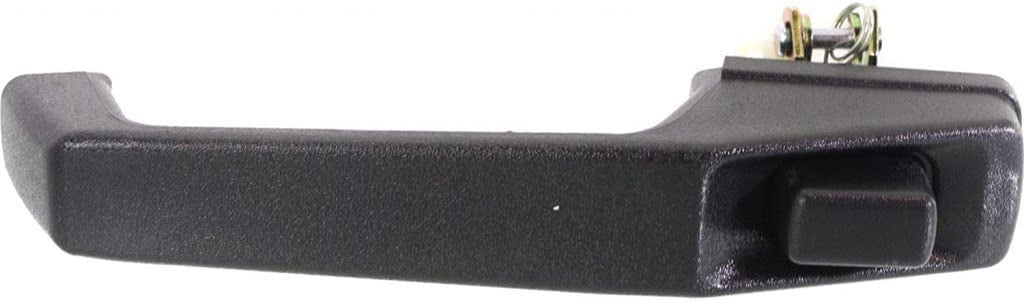 for Jeep Cherokee Exterior Door Handle 1984-1996 Passenger Side | Front or Rear | Textured Black | Trim:All Submodels | CH1311108 | 55024926