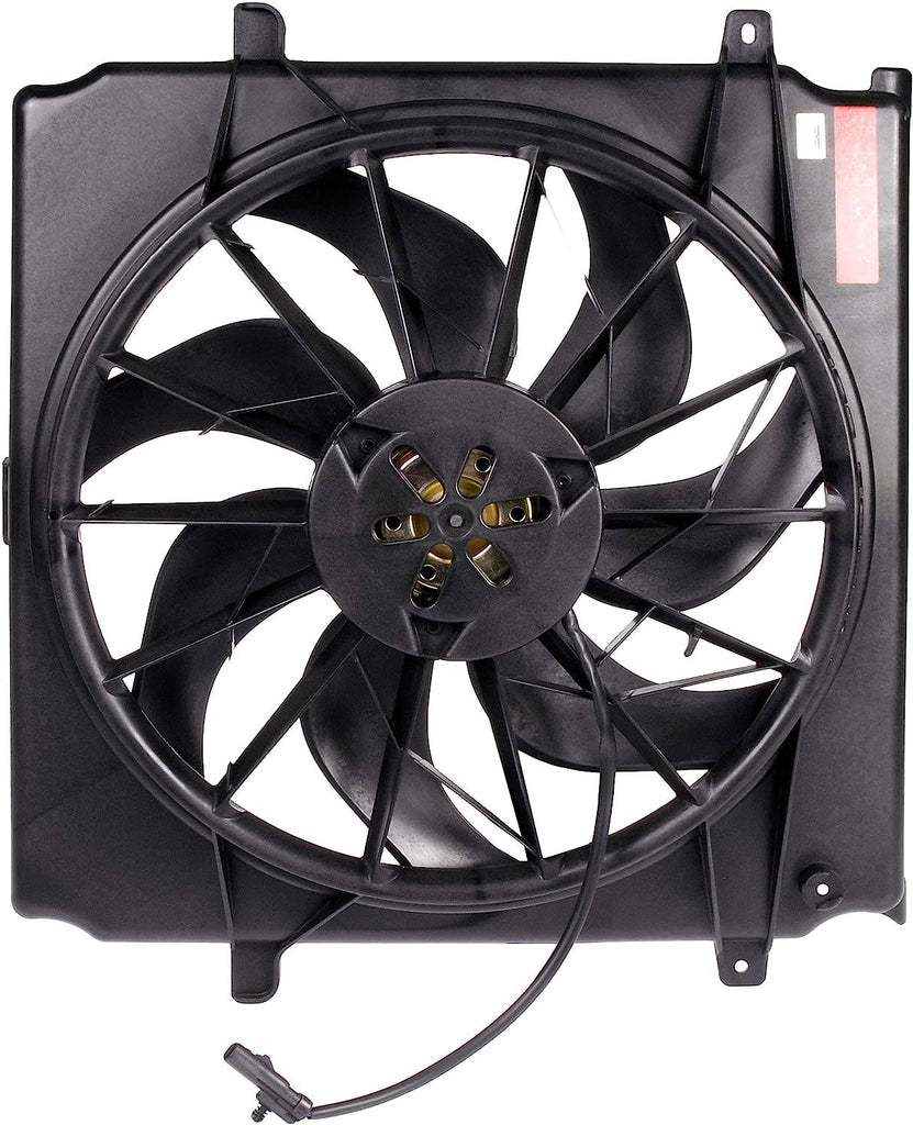 Dorman 620-038 Engine Cooling Fan Assembly Compatible with Select Jeep Models,Black