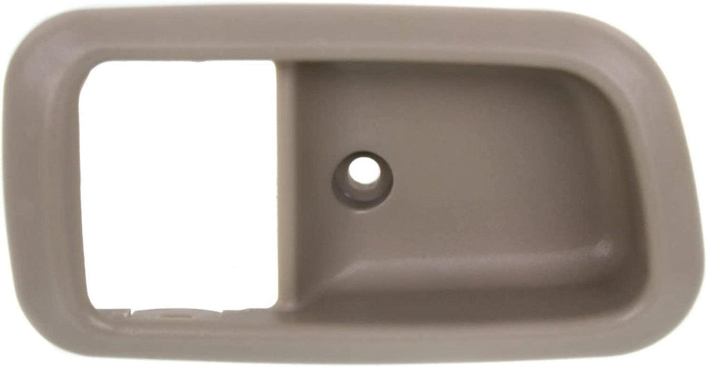 Door Handle Trim Set Compatible with 2000-2006 Toyota Tundra Beige Front, Driver and Passenger Side