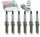 6 Pc NGK V-Power Spark Plugs Compatible with Nissan Altima 3.5L V6 2002-2006