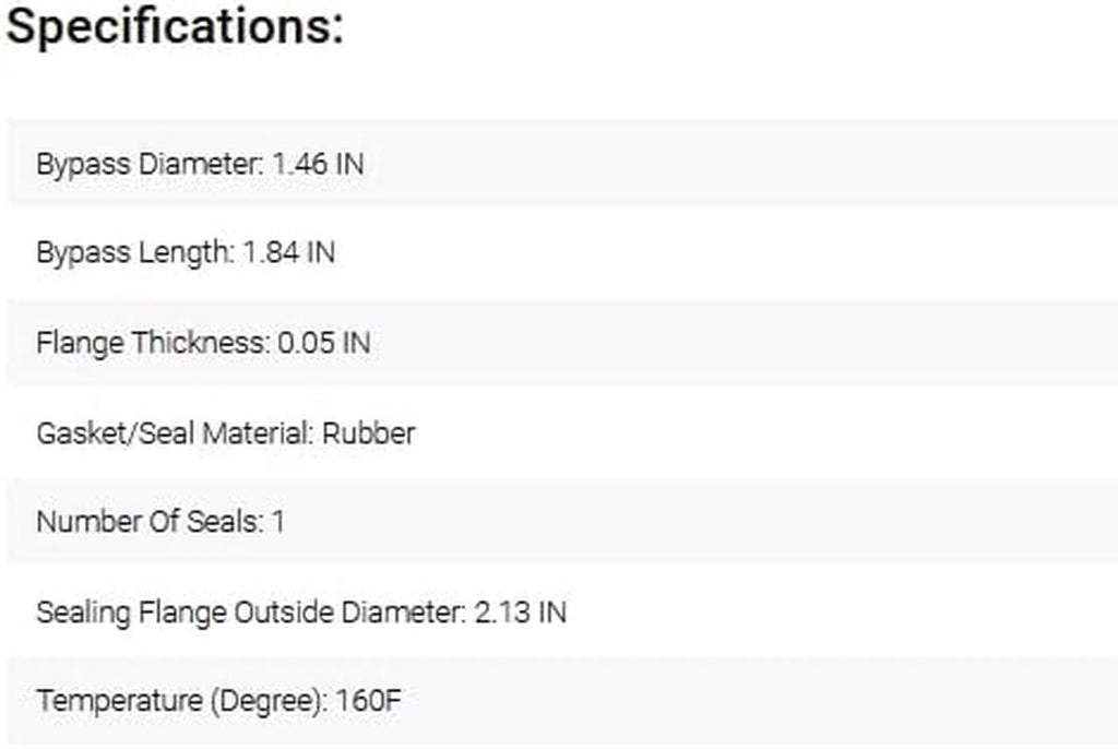 456-160 Engine Coolant Thermostat for 8-Cylinder GM
