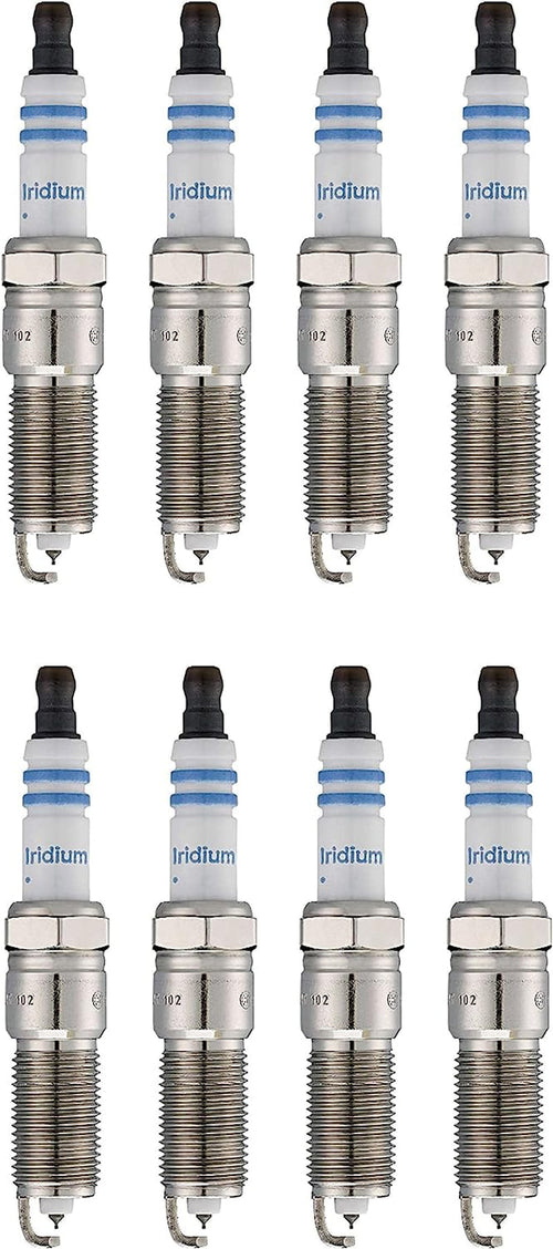 Premium OE Fine Wire Set of 8 Double Iridium Spark Plugs for Ford F-150 Mustang V8