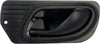 Dorman 80658 Front Driver Side Interior Door Handle Compatible with Select Ford Models, Black; Textured
