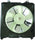 601480 Compatible with HONDA Fit Left Replacement Cooling Fan Assembly