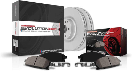 CRK6884,Z23 Rear Coated Rotor Kit-Coated Brake Rotors & Carbon Ceramic Brake Pads