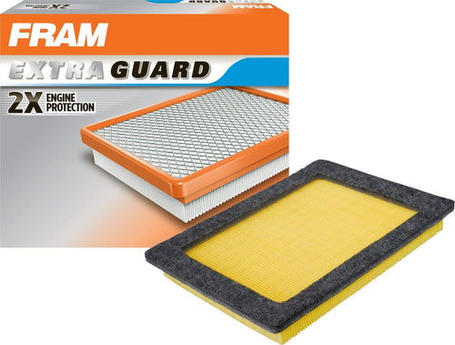 Extra Guard CA9687 Replacement Engine Air Filter for Select Lincoln and Ford (5.4L) Models, Provides up to 12 Months or 12,000 Miles Filter Protection
