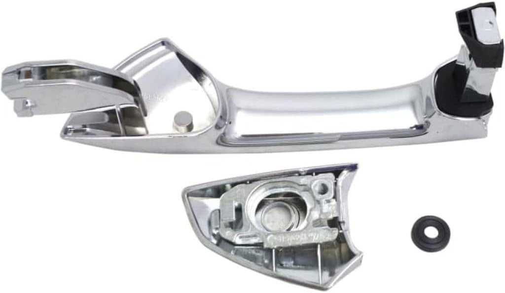 for Honda Accord Exterior Door Handle Front, Passenger Side Chrome (2008-2012) | with Key Hole| Trim:All Submodels