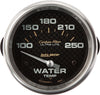 4837 Carbon Fiber Electric Water Temperature Gauge , 2 5/8"