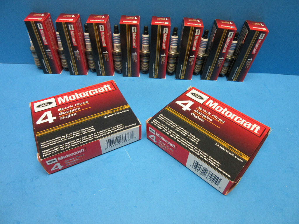 8 Spark Plugs OEM FORD Motorcraft SP509 HJFS24FP 5.4L V8 & Lariat