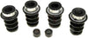 Professional 18K2418 Front Disc Brake Caliper Rubber Bushing Kit with Seals and Bushings