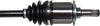 NCV36588 CV Axle Shaft Assembly - Left Rear (Driver Side)