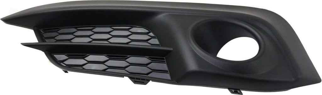 Fog Lamp Molding Compatible with 2016-2018 Honda Civic Side Garnish Coupe/Sedan Passenger and Driver Side