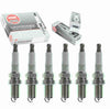 6 Pc NGK V-Power Spark Plugs Compatible with Toyota Solara 3.0L 3.3L V6 2002-2008