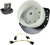 A/C AC Heater Blower Motor W/Fan Cage & Resistor Kit Compatible with Ford Mercury