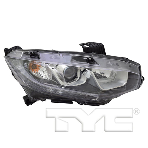 TYC Headlight Assembly for 16-20 Civic 20-9777-00-9