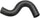 Gold 20330S Molded Upper Radiator Hose