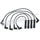 Walker Spark Plug Wire Set for 940, 740 924-1595