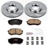 KOE1232 Autospecialty Front Replacement Brake Kit-Oe Brake Rotors & Ceramic Brake Pads