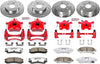 KC2554-26 Front & Rear Z26 Street Warrior Brake Kit Buick Oldsmobile Pontiac