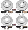 CRK6945 Front and Rear Z17 Evolution Geomet® Coated Brake Kit