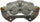 Gold 18FR2538N Front Driver Side Disc Brake Caliper Assembly (Friction Ready Non-Coated)