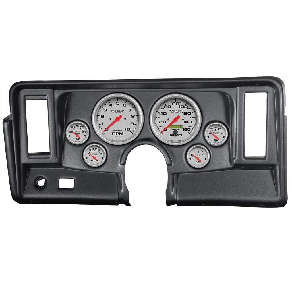 6 GAUGE DIRECT-FIT DASH KIT NOVA 69-76 ULTRA-LITE - greatparts