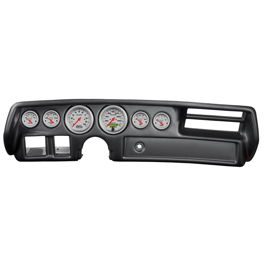 6 GAUGE DIRECT-FIT DASH KIT CHEVELLE / EL CAMINO / MALIBU 70-72 ULTRA-LITE - greatparts