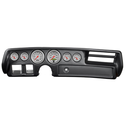 6 GAUGE DIRECT-FIT DASH KIT CHEVELLE / EL CAMINO / MALIBU 70-72 ULTRA-LITE - greatparts