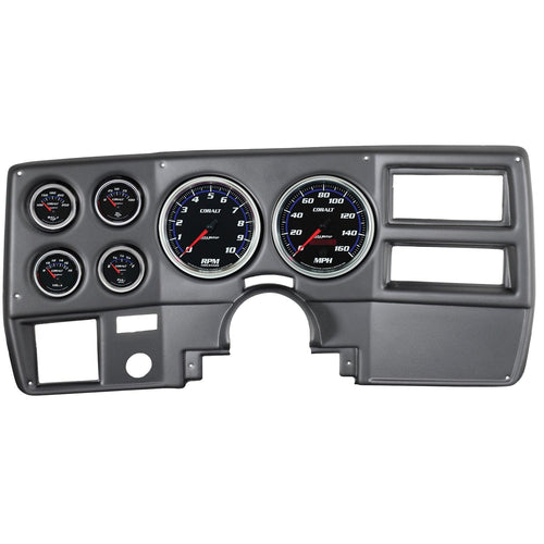 6 GAUGE DIRECT-FIT DASH KIT CHEVY TRUCK / SUBURBAN 73-83 COBALT - greatparts