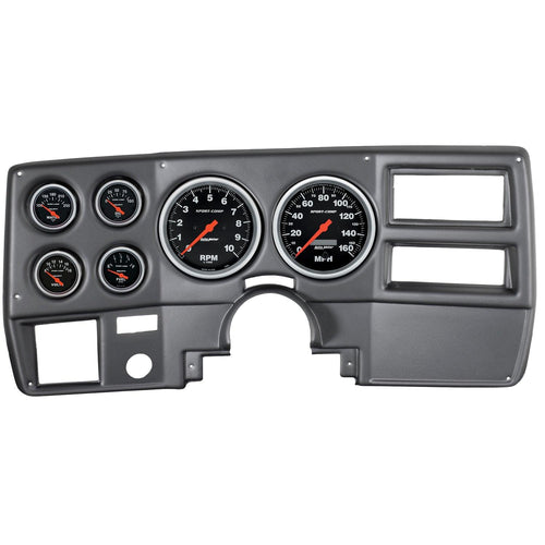 6 GAUGE DIRECT-FIT DASH KIT CHEVY TRUCK / SUBURBAN 73-83 SPORT-COMP - greatparts