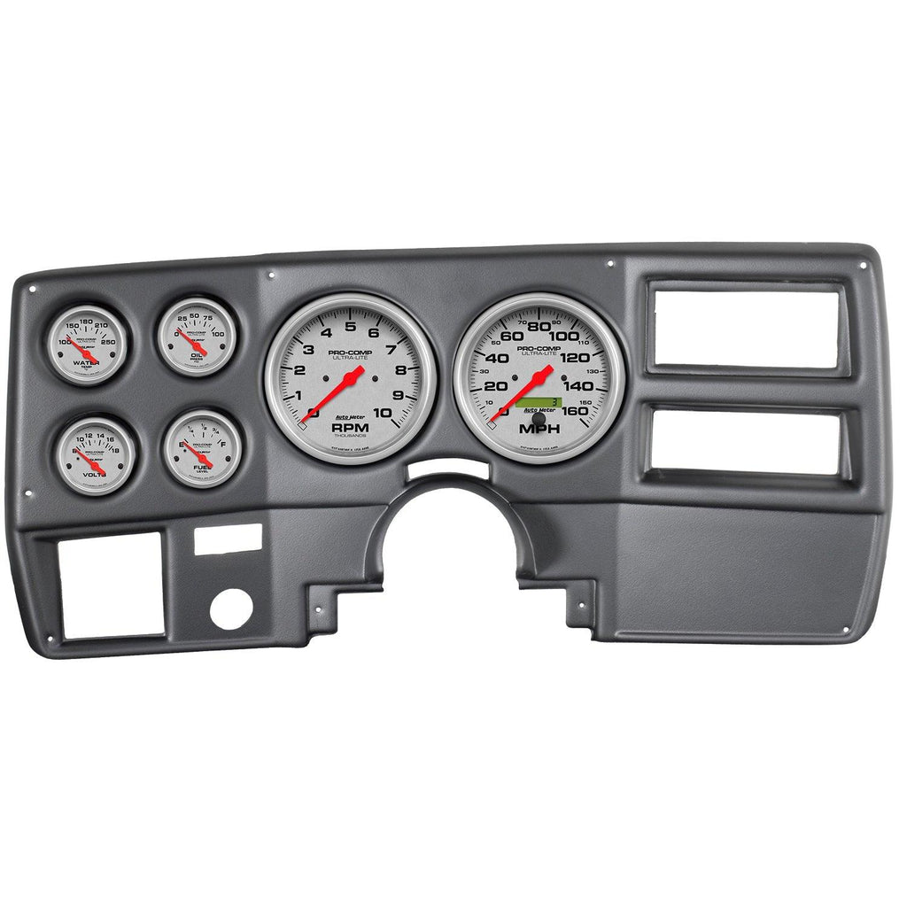 6 GAUGE DIRECT-FIT DASH KIT CHEVY TRUCK / SUBURBAN 73-83 ULTRA-LITE - greatparts